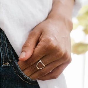 Nashelle Rising Sun Ring Size 8